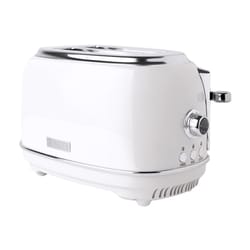 Haden Heritage Stainless Steel White 2 slot Toaster 8 in. H X 12 in. W X 8 in. D