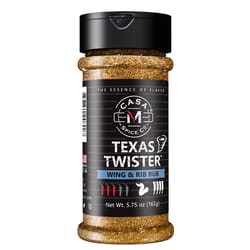 Casa M Spice Co Texas Twister Wing & Rib BBQ Rub 5.75 oz