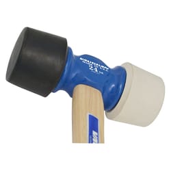 Vaughan 24 oz Mallet Rubber Head Hickory Handle