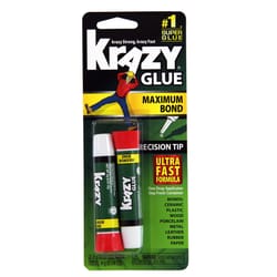 Krazy Glue High Strength Polyvinyl acetate homopolymer Clear Advanced Formula Gel 14 oz