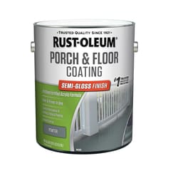 Rust-Oleum Porch & Floor Semi-Gloss Pewter Porch and Floor Paint+Primer 1 gal