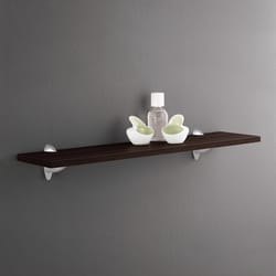 Dolle Lite .75 in. H X 23.6 in. W X 7.9 in. D Espresso Wood Shelf Board