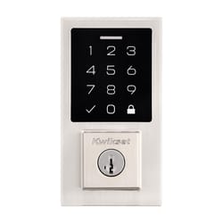 Kwikset 270 SmartCode Satin Nickel Metal Electronic Touch Pad Deadbolt