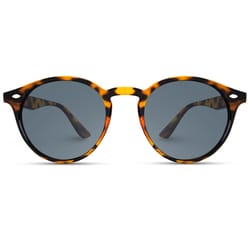 WearMe Pro Tortoise Frame Black Lens Sunglasses