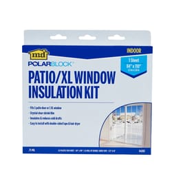 M-D Polar Block Clear Indoor Insulation Kit 88 in. W X 110 in. L