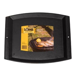 Lodge 15 in. L X 12 in. W Cast Iron No Griddle