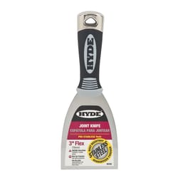 Hyde 3 in. W Stainless Steel Flexible Scraper