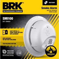 BRK Battery-Powered Ionization Smoke Detector