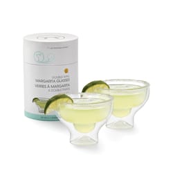 Outset Clear Borosilicate Glass Margarita Glass