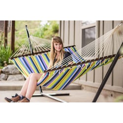 Stansport 78 ft. L 2 person Multi-color Hammock With Stand