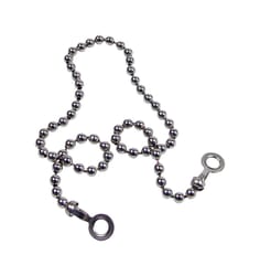 Danco 4/5 in. Stainless Steel Stainless Steel Beaded Chain