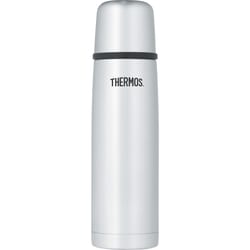 Thermos 16 oz Silver Vacuum Insulated Food Jar 1 pk