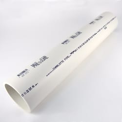 Charlotte Pipe Schedule 40 PVC Foam Core Pipe 4 in. D X 2 ft. L Plain End 0 psi