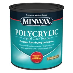 Minwax Wipe-On Poly Gloss Clear Polyurethane 1 qt