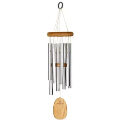 Woodstock Chimes Aluminum/Wood 17 in. Wind Chime