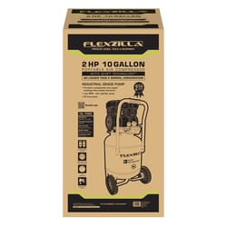 Legacy Flexzilla 10 gal Vertical Portable Air Compressor 125 psi 2 HP