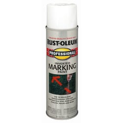 Rust-Oleum Professional White Inverted Marking Paint 15 oz