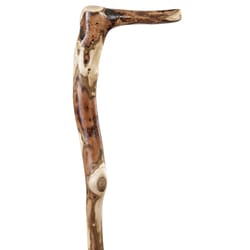 Brazos Walking Sticks 37 in. Brown Wood Walking Stick Cane