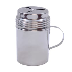 TableCraft BBQ Silver Stainless Steel Dry Rub Shaker w/Handle 10 oz