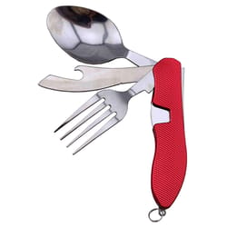 Blazing LEDz Assorted Stainless Steel Folding Cutlery Set