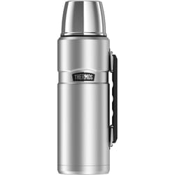 Thermos Stainless King 40 oz Silver BPA Free Beverage Bottle