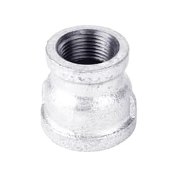 STZ Industries 1/2 in. FIP each X 1/4 in. D FIP Galvanized Malleable Iron Reducing Coupling