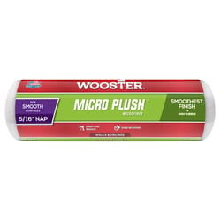 Wooster Micro Plush Microfiber 9 in. W X 5/16 in. Regular Paint Roller Cover 1 pk