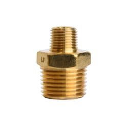 ATC 3/8 in. MPT X 1/8 in. D MPT Brass Reducing Hex Nipple