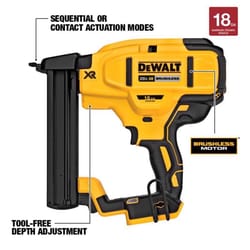 DeWalt 20V MAX XR 18 Ga. 1/4 in. Cordless Narrow Crown Stapler