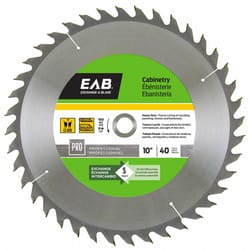 Exchange-A-Blade 10 in. D X 5/8 in. Carbide Finishing Saw Blade 40 teeth 1 pk