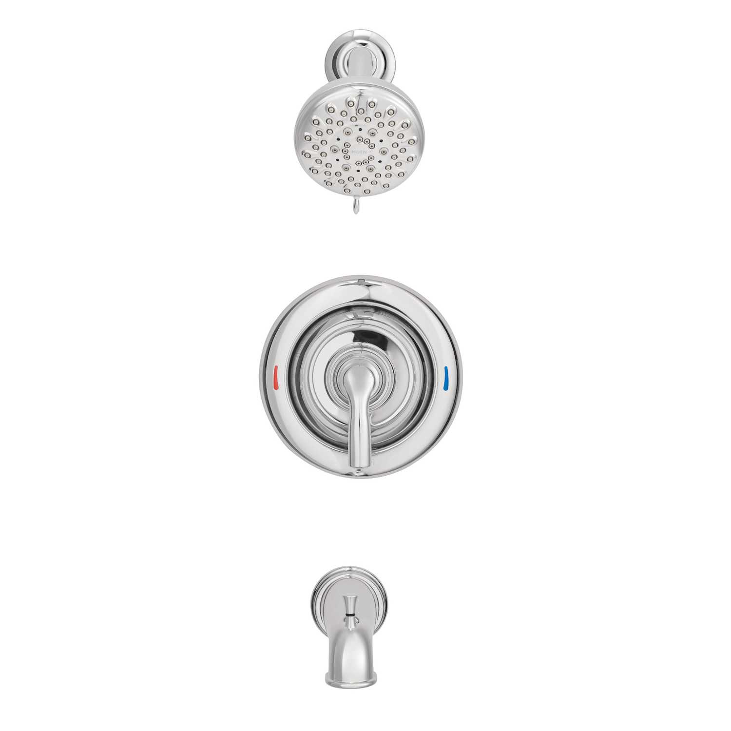 Moen Adler 1Handle Chrome Tub and Shower Faucet Ace Hardware