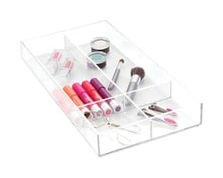 iDesign Clear Plastic Cosmetic Organizer