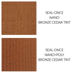 Seal-Once Bronze Cedar Water-Based Stain Tint 4 oz