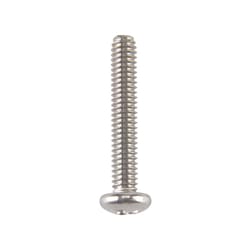 HILLMAN No. 8-32 X 1 in. L Phillips Flat Head Stainless Steel Machine Screws 100 pk