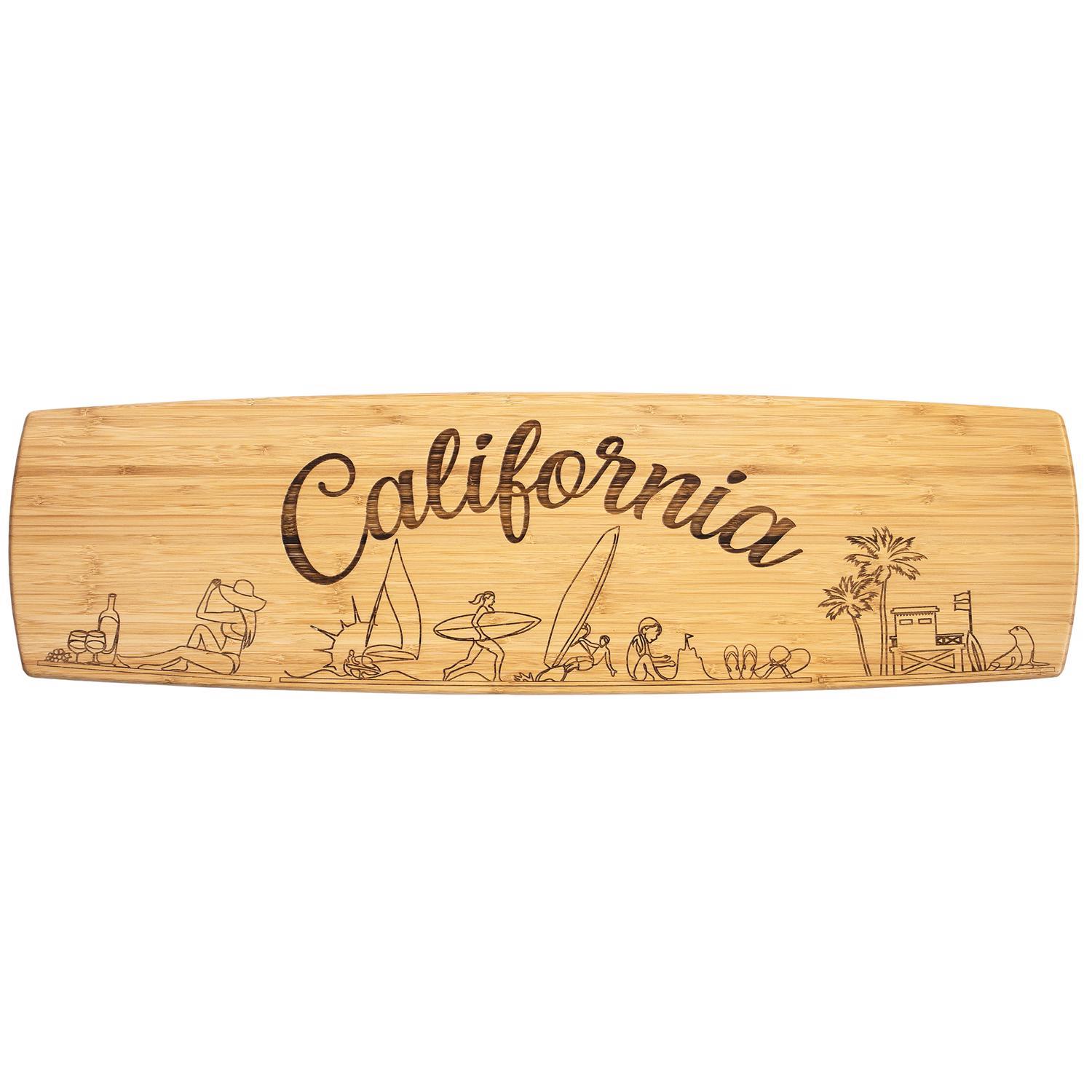 Totally Bamboo 30 in. L X 8.5 in. W X 0.75 in. Bamboo Cheese Board Sansujyuku sansujyuku.com