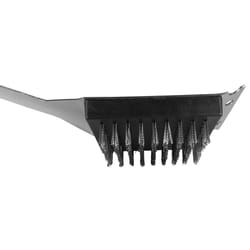 Siskiyou Sports NFL Grill Brush with Scraper 2.5 in. H X 16 in. L X 0.54 in. W 1 pk
