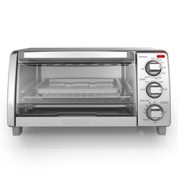 Hamilton Beach Stainless Steel Silver Toaster Oven 8.7 in. H X 11.5 in. W X  15 in. D - Ace Hardware