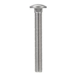 HILLMAN 0.375 in. X 3 in. L Stainless Steel Carriage Bolt 25 pk
