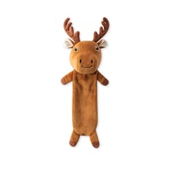 Pet Shop by Fringe Studio Wagsdale Multicolored Plush Don’t Moose With Me Flattie Dog Toy 1 pk