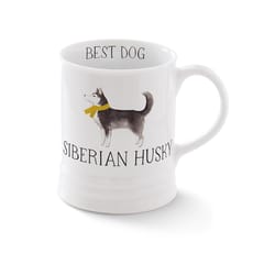 Pet Shop by Fringe Studio Julianna Swaney 12 fl. oz. White BPA Free Siberian Husky Mug
