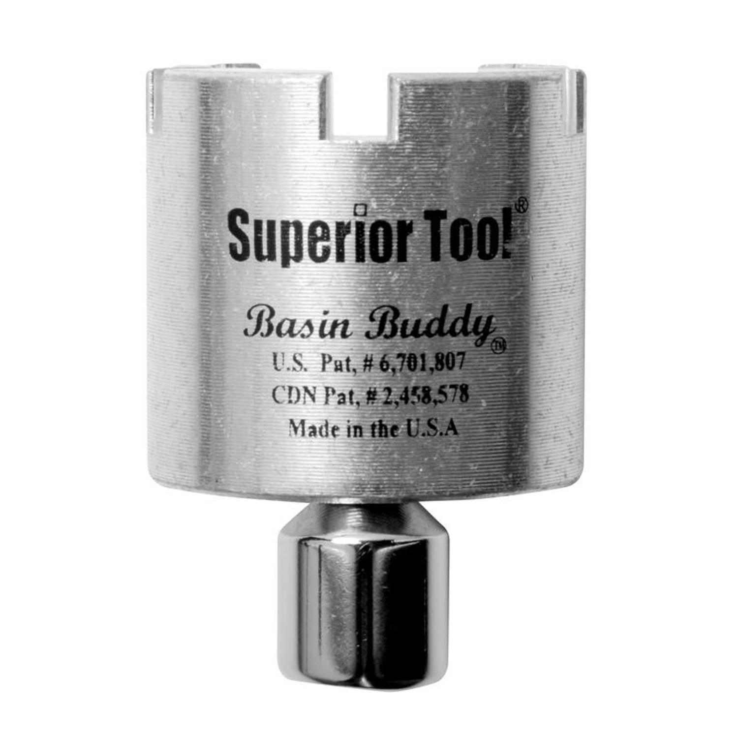 Superior Tool 05255 1.5 Tub Drain Extractor-Removes One and a Half Inch  Old or Stubborn Tub Drains