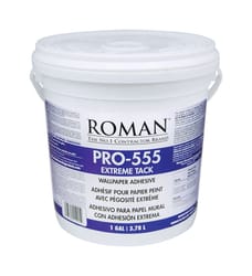 ROMAN PRO-555 Extreme Tack Super Strength Modified Starch and Synthetic Polymer Adhesive 1 gal