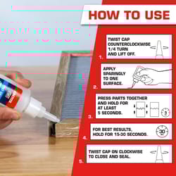 Loctite Super Strength Ethyl Cyanoacrylate Super Glue 0.7 oz