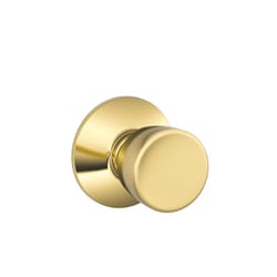 Schlage Bell Bright Brass Passage Lockset 1-3/4 in.