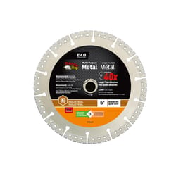 Exchange-A-Blade Razor Back 6 in. D X 5/8 and 7/8 in. Diamond Saw Blade 1 pc