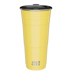 Wyld Gear The Wyld Cup 32 oz Yellow BPA Free Insulated Cup