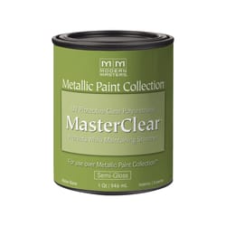 Modern Masters MasterClear Semi-Gloss Clear Water-Based Protective Coating 1 qt
