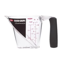 OXO Good Grips Kitchen 2 Cup Angled Measuring Cup with Non Slip Handle  Clear