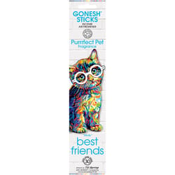 Gonesh Multicolored Purrrfect Pet - Molly Scent Sticks Incense 1 oz