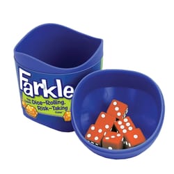 PlayMonster Farkle Dice Game Plastic Multicolored 7 pc